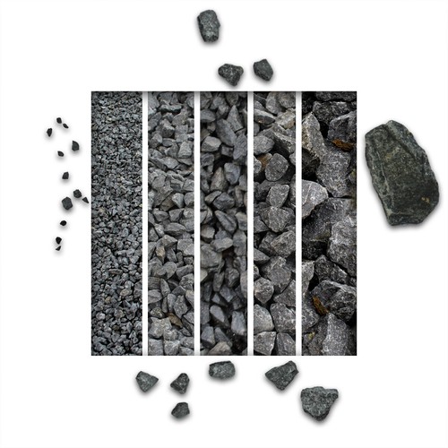 Basaltsplitt schwarzgrau - basaltsplitt,