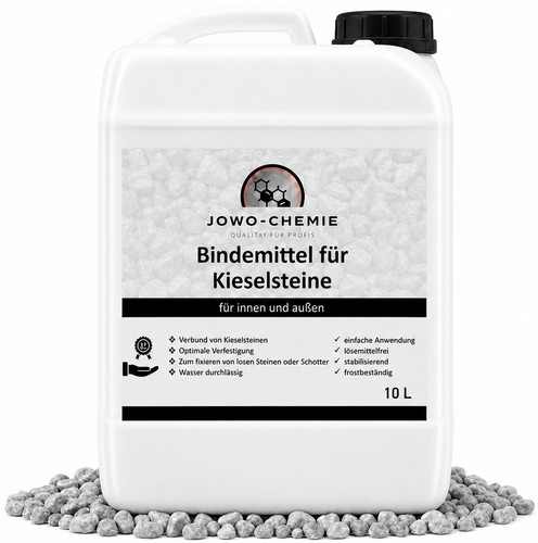 Verfestigen von losen - , kieseln