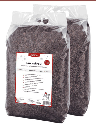 Lava streusplitt 30 kg - 1-5,