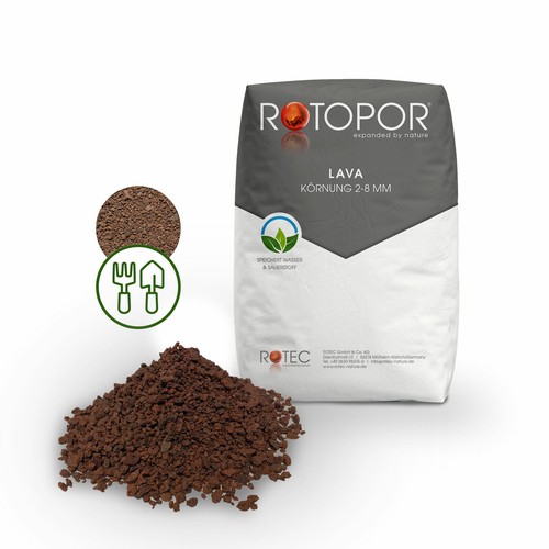 Rotopor lava körnung mm - rotopor,
