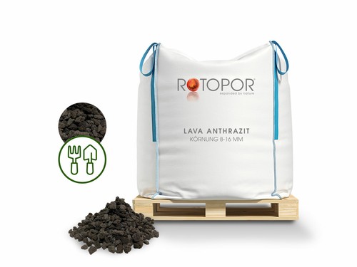 Rotopor lava körnung 16 - lava, 8-16